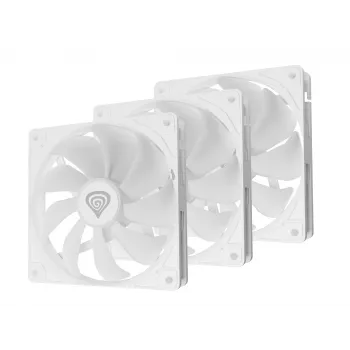 Genesis Oxal 120 ARGB ventola per case, confezione da 3, bianca, NGF-2266