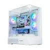 Case PC Zalman P40 Prism bianco Midi Tower