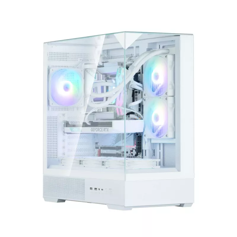 Case PC Zalman P40 Prism bianco Midi Tower