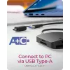 Lettore di schede ICY BOX IB-CR302-CU3 USB 3.2 Gen 1 (3.1 Gen 1) Type-A nero