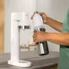 Gasatore per bibite BRITA Carbonator 1046730 bianco — compatto da tavolo con 2 bottiglie (231×126×443 mm)