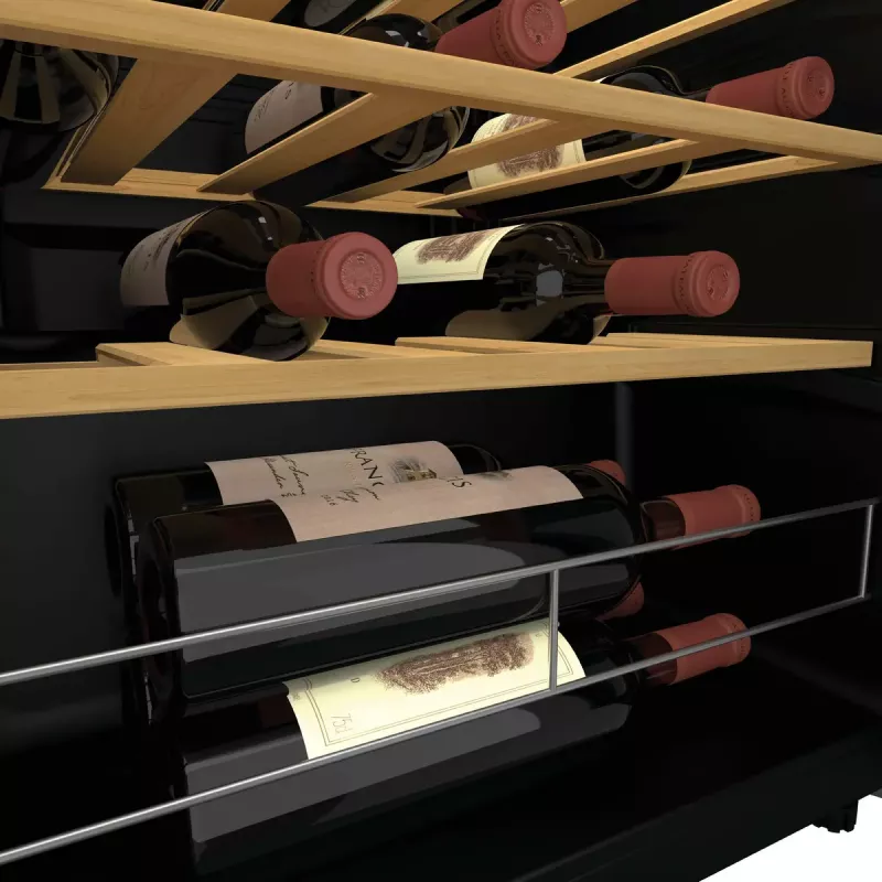 Cantinetta vini Candy DiVino CWC023 a libera installazione nera 23 bottiglie