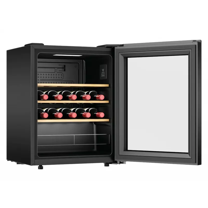 Cantinetta vini Candy DiVino CWC023 a libera installazione nera 23 bottiglie