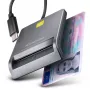 Lettore di schede Axagon CRE-SM3TC USB 2.0 Type-C grigio SmartMedia