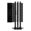Dissipatore per computer Zalman CNPS4X nero V2 ventola per processore 9,2 cm 1 pz.
