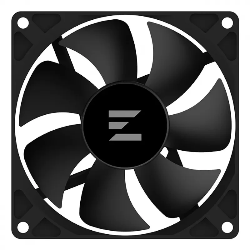 Dissipatore per computer Zalman CNPS4X nero V2 ventola per processore 9,2 cm 1 pz.