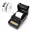 Etichettatrice NIIMBOT B21S nera — stampante a rullo Bluetooth compatta, larghezza di stampa 50 mm, 60 mm/s, Li-Ion 1200 mAh