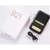 Etichettatrice NIIMBOT B21S nera — stampante a rullo Bluetooth compatta, larghezza di stampa 50 mm, 60 mm/s, Li-Ion 1200 mAh