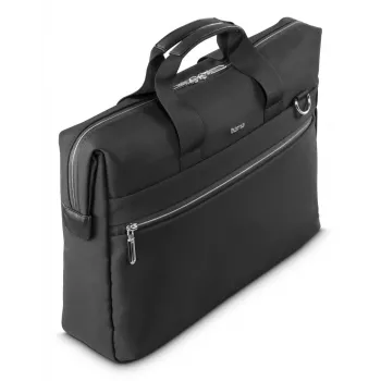 Borsa per laptop HAMA 227061 nera – design robusto, scomparto principale imbottito, tracolla