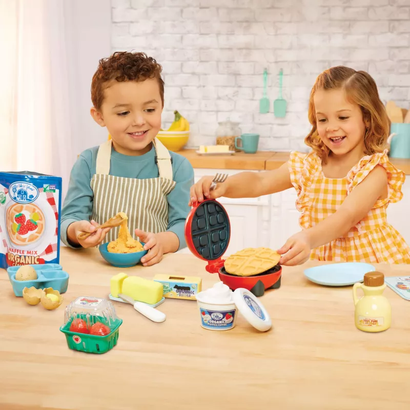 Little Tikes Creative Chefs Set waffle, set waffle, 3 anno/i