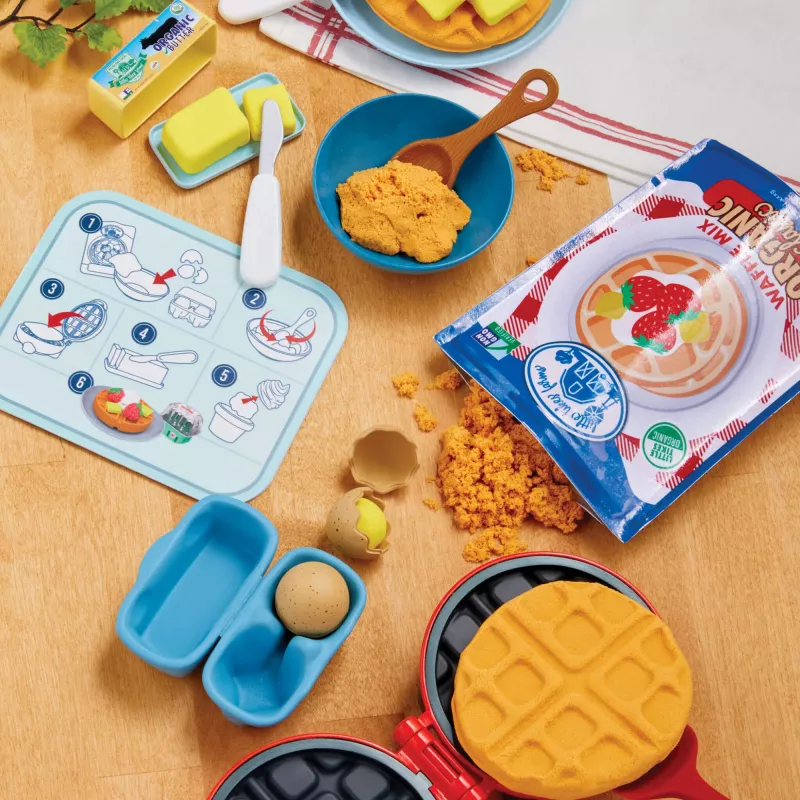 Little Tikes Creative Chefs Set waffle, set waffle, 3 anno/i