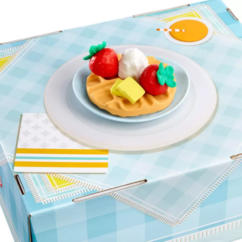 Little Tikes Creative Chefs Set waffle, set waffle, 3 anno/i