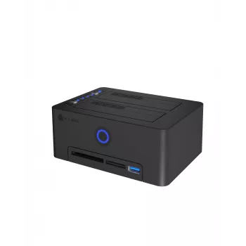 ICY BOX IB-1233CL-CR USB 3.2 Gen 1 (3.1 Gen 1) Type-A nero