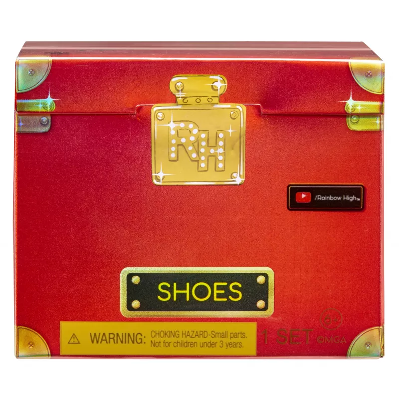 Rainbow High Accessories Studio Series 1, assortimento S in PDQ scarpe per bambole