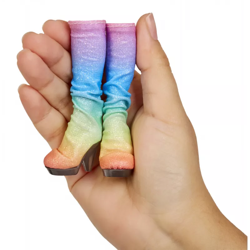 Rainbow High Accessories Studio Series 1, assortimento S in PDQ scarpe per bambole