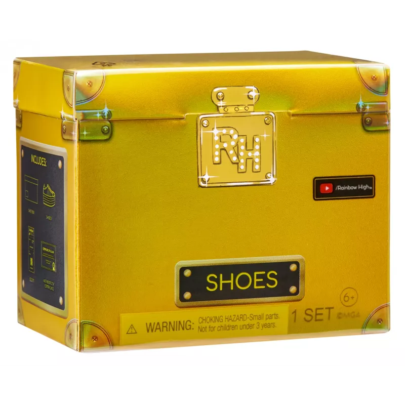 Rainbow High Accessories Studio Series 1, assortimento S in PDQ scarpe per bambole