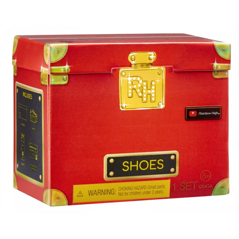 Rainbow High Accessories Studio Series 1, assortimento S in PDQ scarpe per bambole