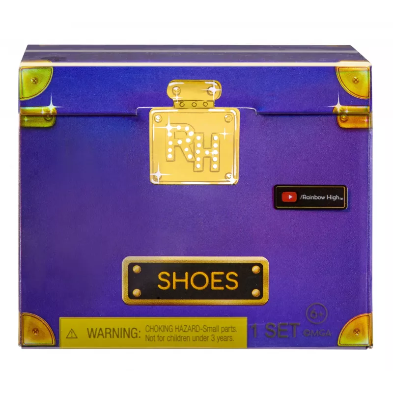 Rainbow High Accessories Studio Series 1, assortimento S in PDQ scarpe per bambole