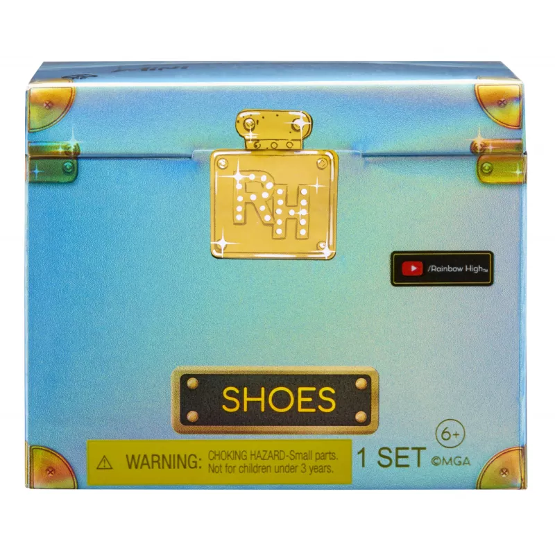 Rainbow High Accessories Studio Series 1, assortimento S in PDQ scarpe per bambole