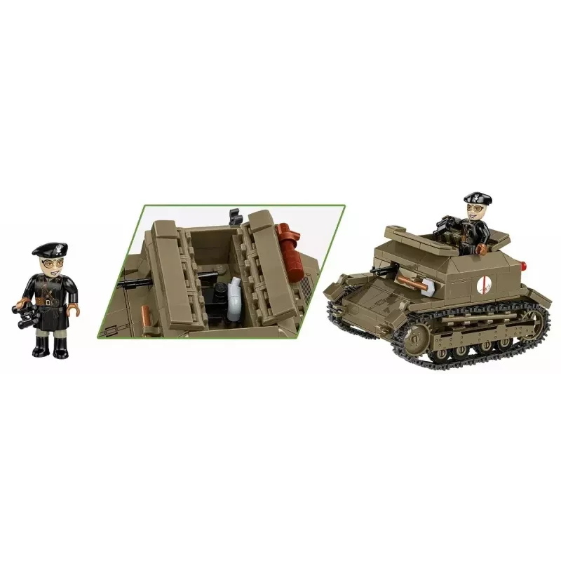 Set da costruzione Cobi Blocks Tankette TK-3 – 323 pezzi