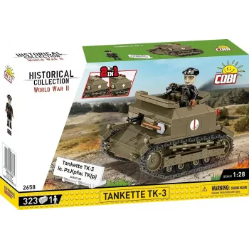 Set da costruzione Cobi Blocks Tankette TK-3 – 323 pezzi