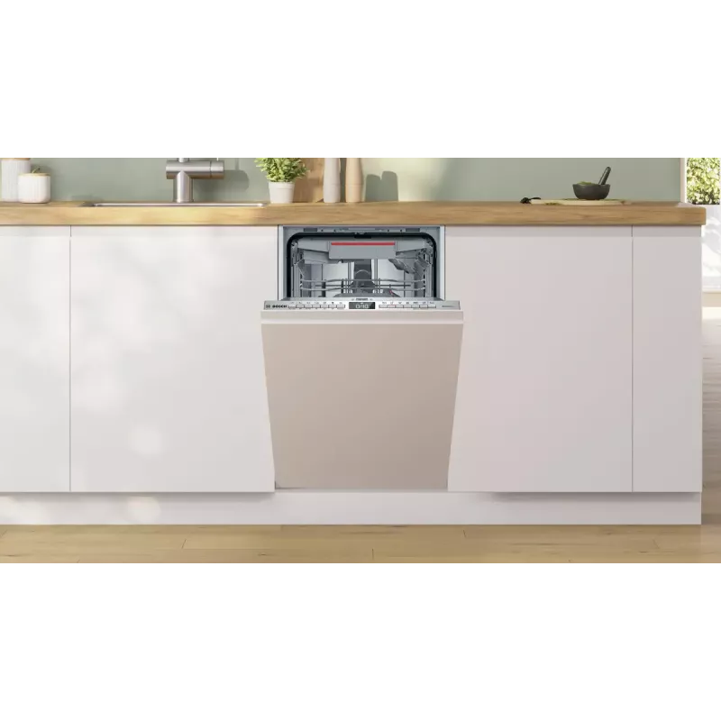 Lavastoviglie da incasso Bosch Serie 4 SPV4HMX49E – slimline 45 cm, 10 coperti, 44 dB, 6 programmi