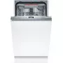 Lavastoviglie da incasso Bosch Serie 4 SPV4HMX49E – slimline 45 cm, 10 coperti, 44 dB, 6 programmi