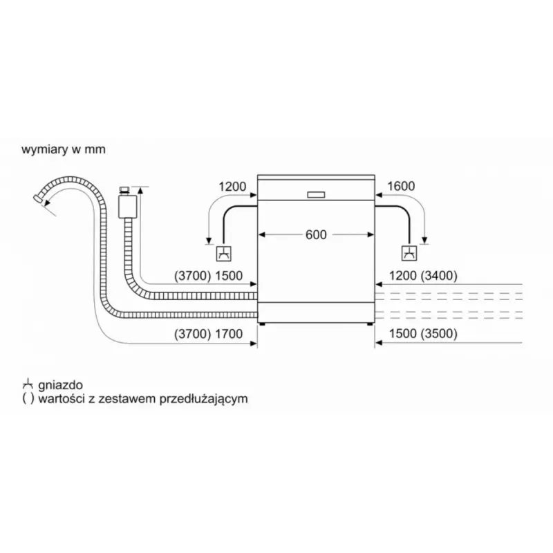 Bosch Serie 6 SMD6ECX12E lavastoviglie a scomparsa totale, 60 cm, 14 coperti, 42 dB, Home Connect, classe energetica A