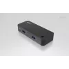 Hub KVM universale i-tec 2x USB-C 2x USB-A 3.0 5000 Mbit/s nero