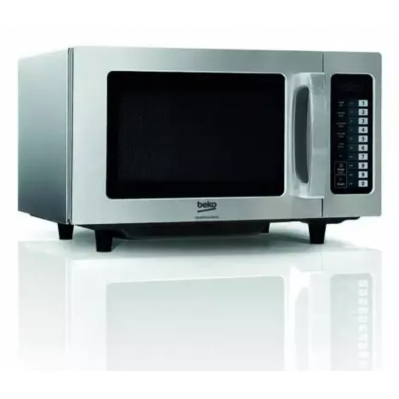 Microonde da tavolo BEKO PRO25IXBP, 25 l, argento, display LED, comandi a pulsanti