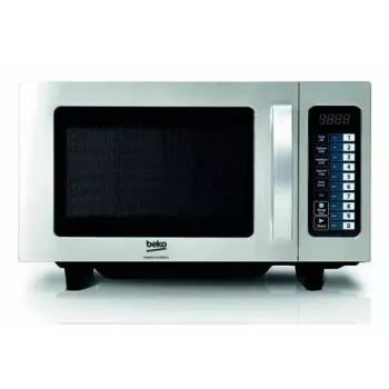 Microonde da tavolo BEKO PRO25IXBP, 25 l, argento, display LED, comandi a pulsanti