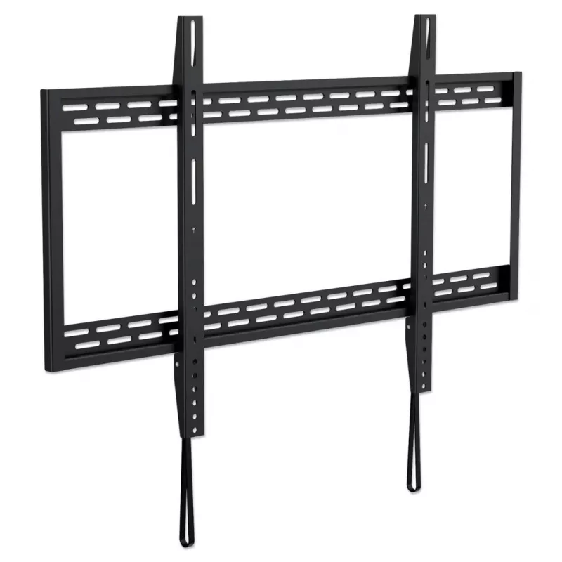 Supporto a parete fisso MANHATTAN 461993 per schermi 60–100 pollici, acciaio, max. VESA 900x600, 100 kg