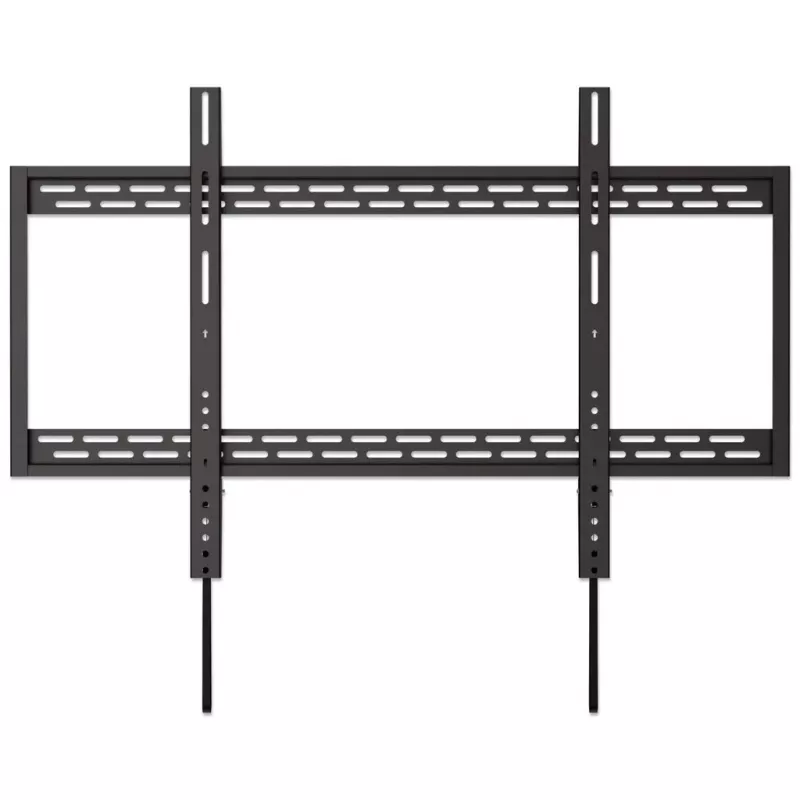 Supporto a parete fisso MANHATTAN 461993 per schermi 60–100 pollici, acciaio, max. VESA 900x600, 100 kg
