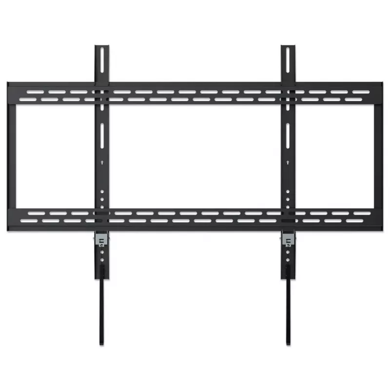 Supporto a parete fisso MANHATTAN 461993 per schermi 60–100 pollici, acciaio, max. VESA 900x600, 100 kg