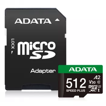 ADATA Speed Plus 512 GB MicroSDXC Classe 10