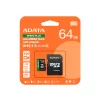 Scheda microSDXC ADATA Speed Plus 64 GB UHS Classe 3 modello UD64GUI3V30A2SP-RA1