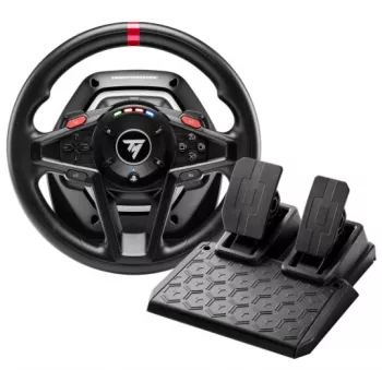 Thrustmaster T128-P nero USB volante + pedale analogico PC, PlayStation 4, PlayStation 5