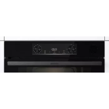 Forno elettrico da incasso Gorenje BSA6737E15BG — 77 l, nero, timer digitale, convezione, grill, funzione pizza