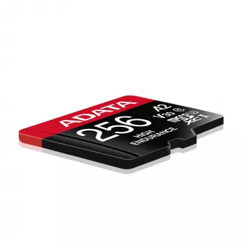 Scheda di memoria microSDXC ADATA 256 GB AUSDX256GUI3V30SHA2-RA1 UHS-I Classe 10 V30 (lettura 100 MB/s, scrittura 80 MB/s) con adattatore SD