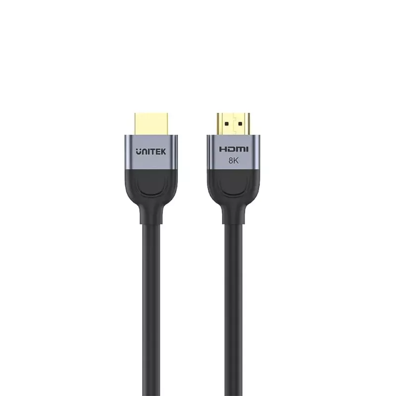 Cavo HDMI UNITEK C11086GY01-1M 1m 2.1 48 Gbit/s nero grigio