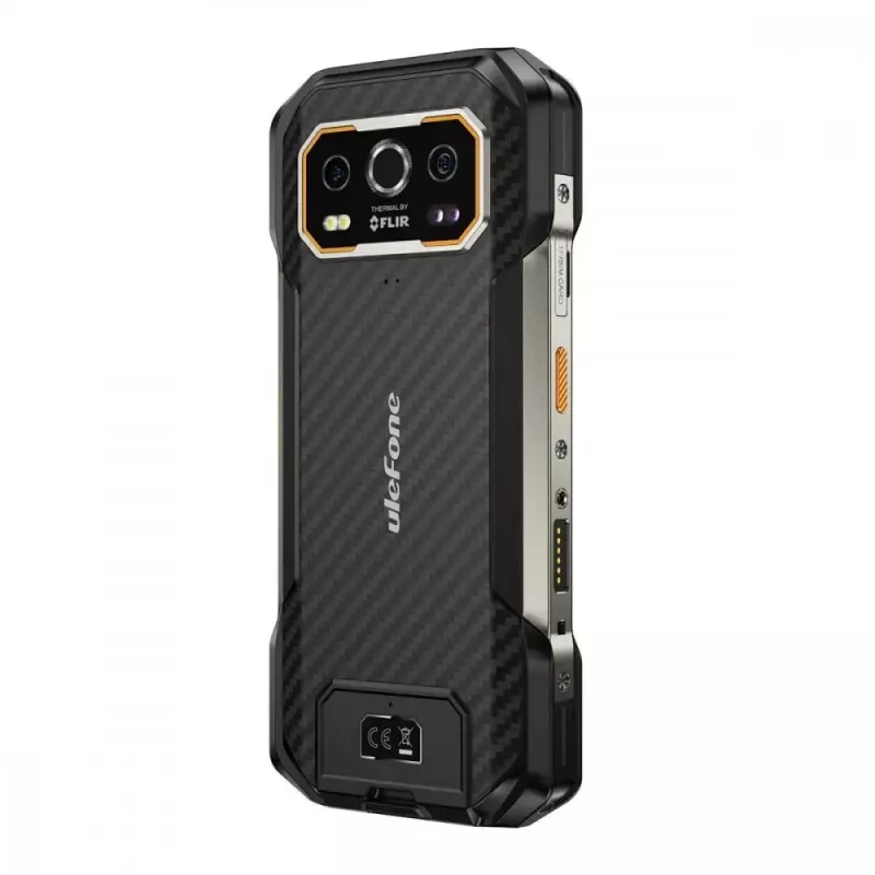 Smartphone UleFone Armor 27T 6,58 inch 12 GB RAM 256 GB nero, classe di efficienza energetica A