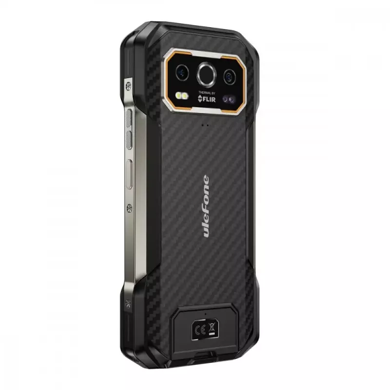 Smartphone UleFone Armor 27T 6,58 inch 12 GB RAM 256 GB nero, classe di efficienza energetica A