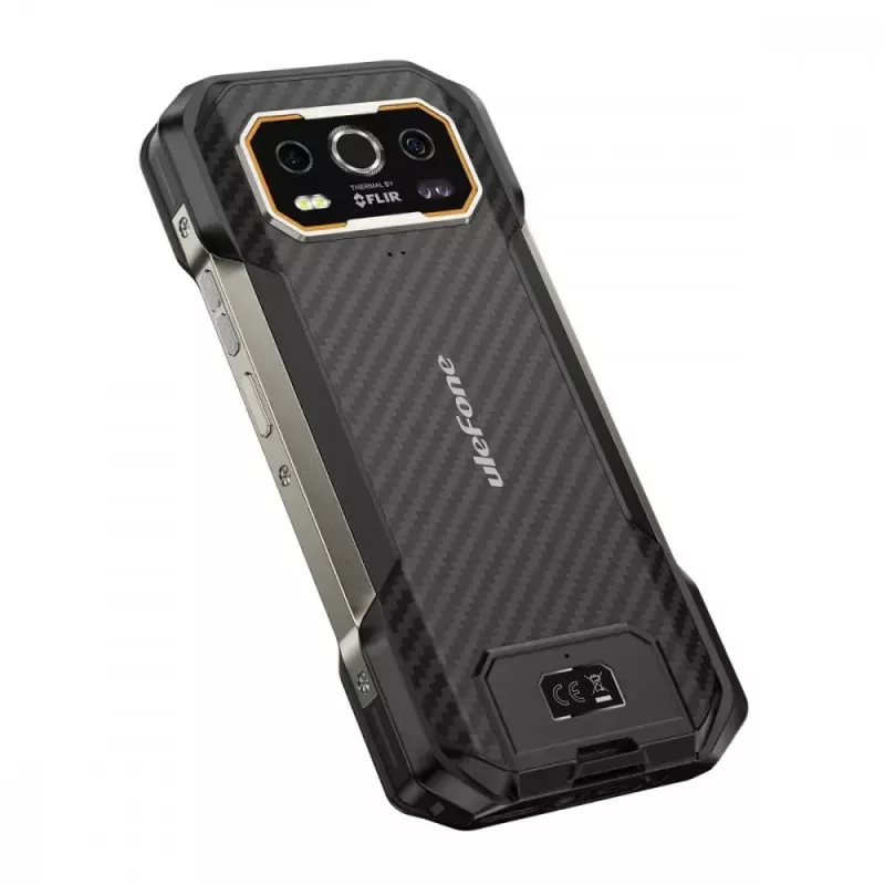 Smartphone UleFone Armor 27T 6,58 inch 12 GB RAM 256 GB nero, classe di efficienza energetica A