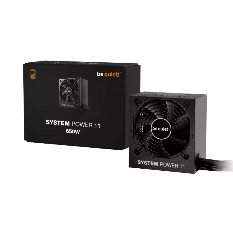 be quiet! System Power 11 650W alimentatore 20+4 pin ATX ATX nero