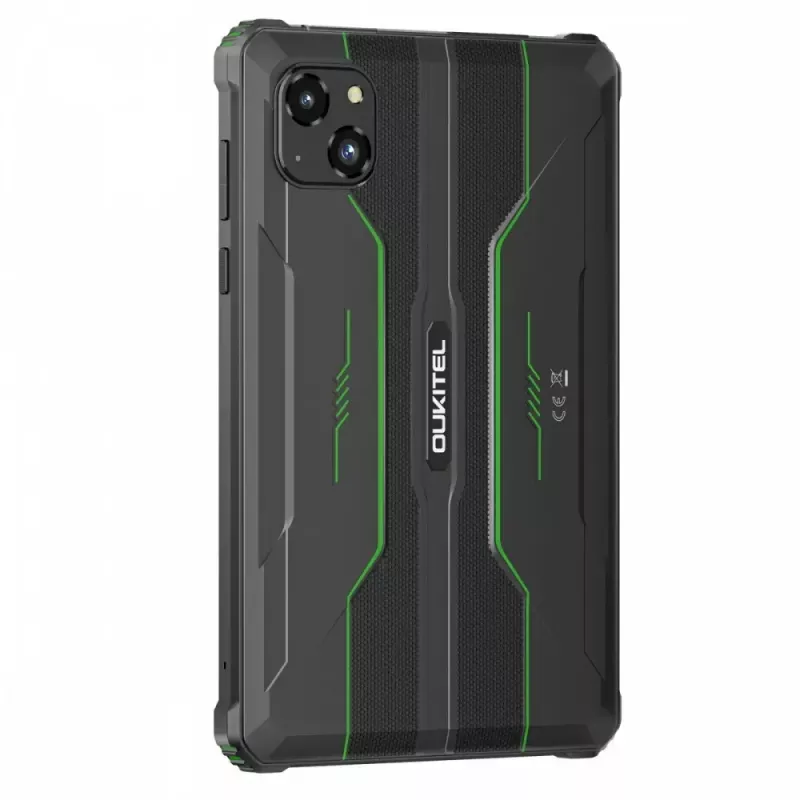 Oukitel RT3 Pro 4G tablet robusto da 8 pollici, 4 GB RAM, 128 GB, verde