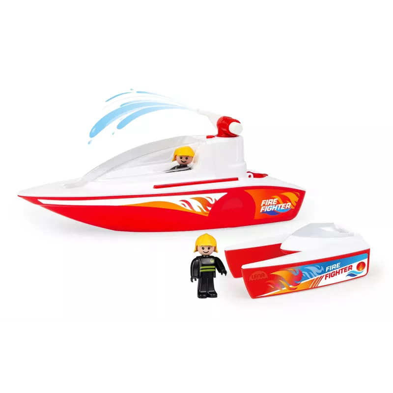 Gioco gommone Lena 04721 per bambini, multicolore, adatto da 2 anni