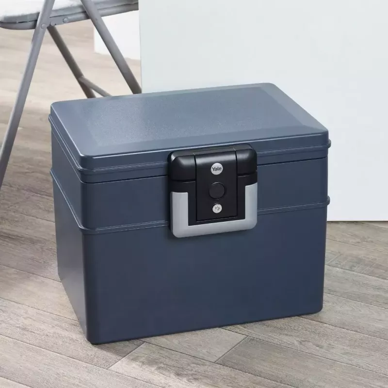 Cassaforte freestanding Yale YFWC/329/KB1 16,5 l serratura a chiave nero grigio