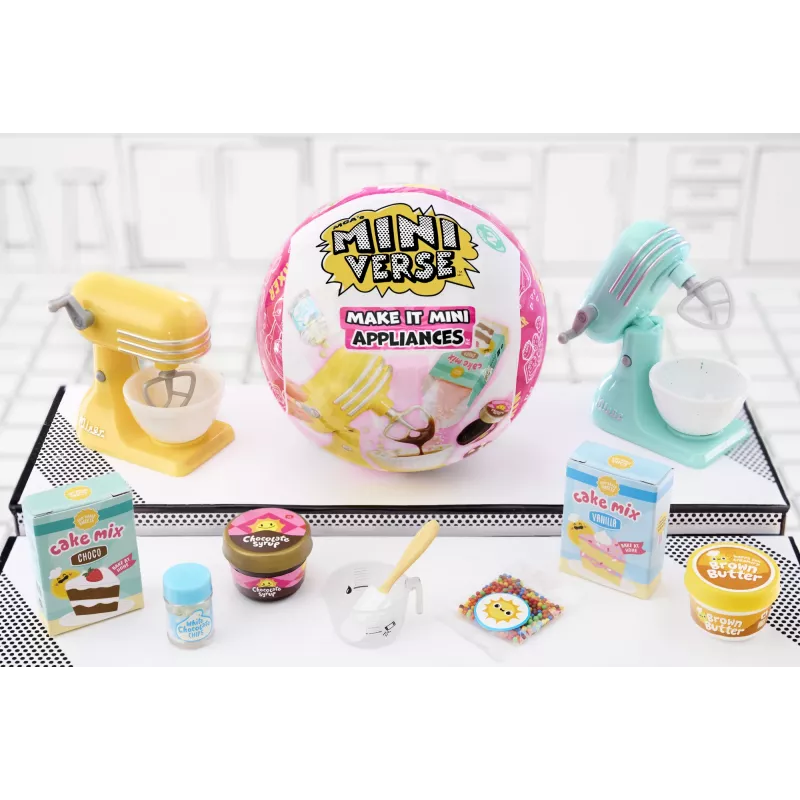 Miniverse MGA's - Make It Mini Appliances Serie 2 in PDQ, 8 anni, multicolore, plastica