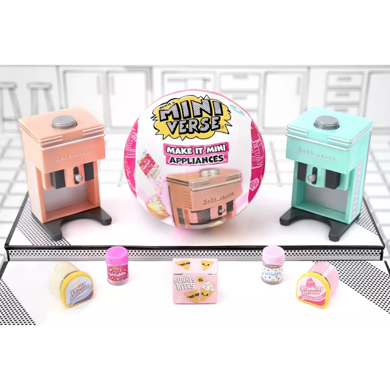 Miniverse MGA's - Make It Mini Appliances Serie 2 in PDQ, 8 anni, multicolore, plastica