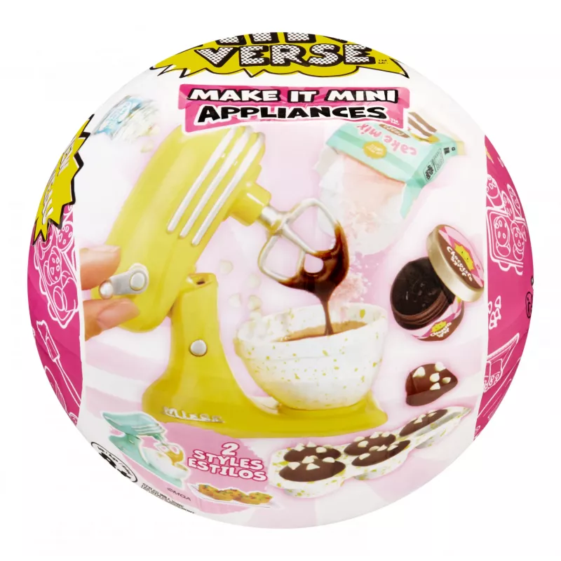 Miniverse MGA's - Make It Mini Appliances Serie 2 in PDQ, 8 anni, multicolore, plastica